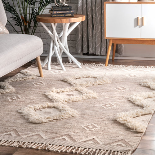 Isabelle & Max™ Northport Handmade HandKnotted Wool Beige Rug